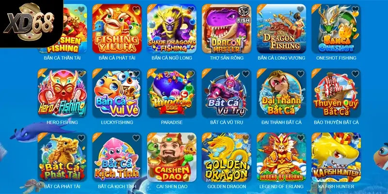 Trải nghiệm bắn cá đẳng cấp tại XD68 Trải nghiệm bắn cá đẳng cấp tại XD68